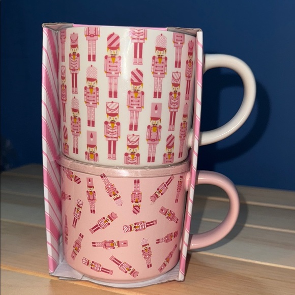 Pink Nutcracker Mug Set, 2 mugs included! - Picture 1 of 4